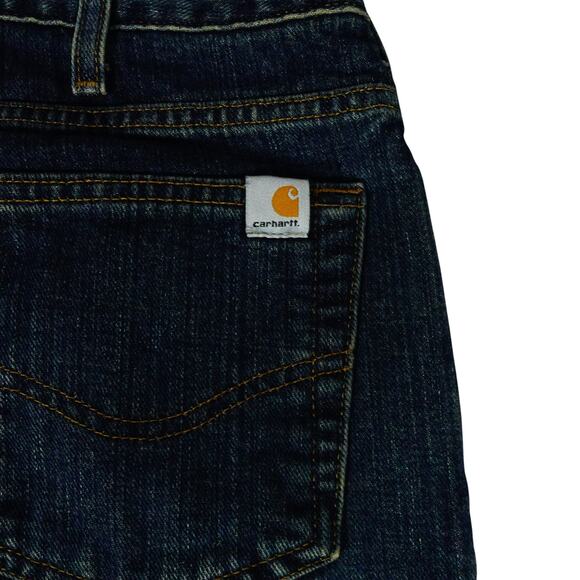 Carhartt Relaxed Fit Work Blue Jeans Womens Size 10 x 30 - Picture 11 of 11